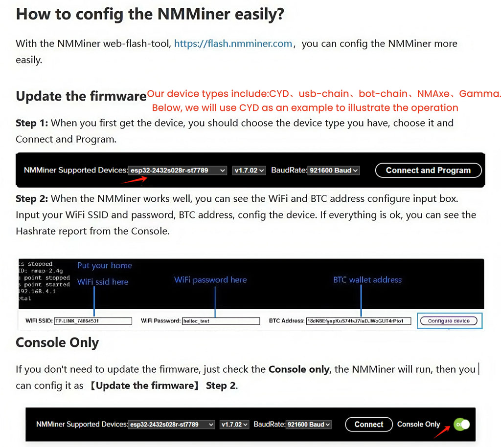 Bitcoin Lucky Miner for computer nerd NMMiner Solo Lottery Hashrate 987KH/s ESP32 2.8 inch Display Crypto ESP32-2432S028R DROOM