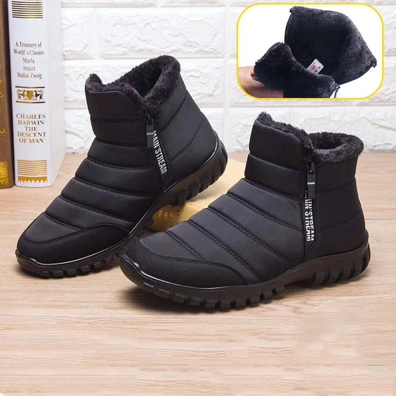 Men'S Winter Sports Shoes Soft Bottom Anti Slip Casual Sneakers Cold Proof And Warm Keeping Men'S Sneakers   Free Shipping Shoes